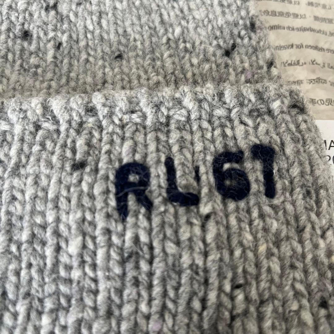 ラルフローレン ニット帽 グレー ベイクルーズジャーナルスタンダードスピック