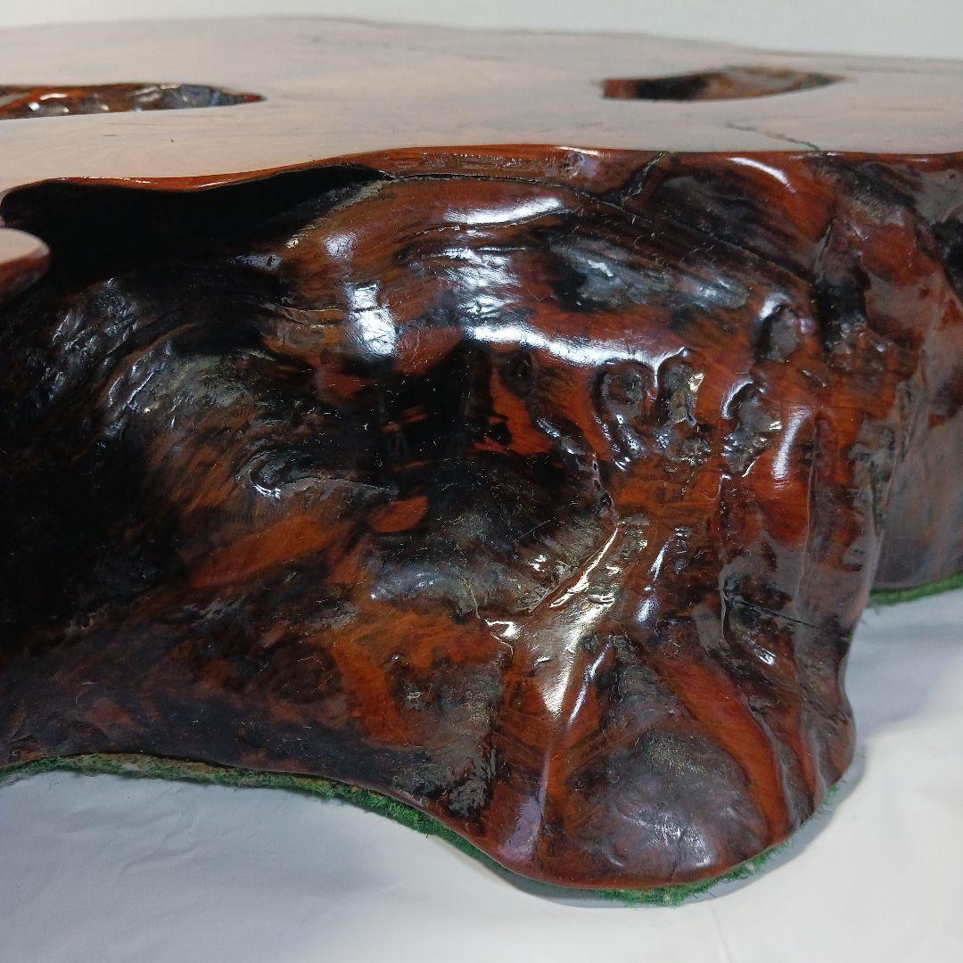 送料込み　屋久杉　希少厚切り台座