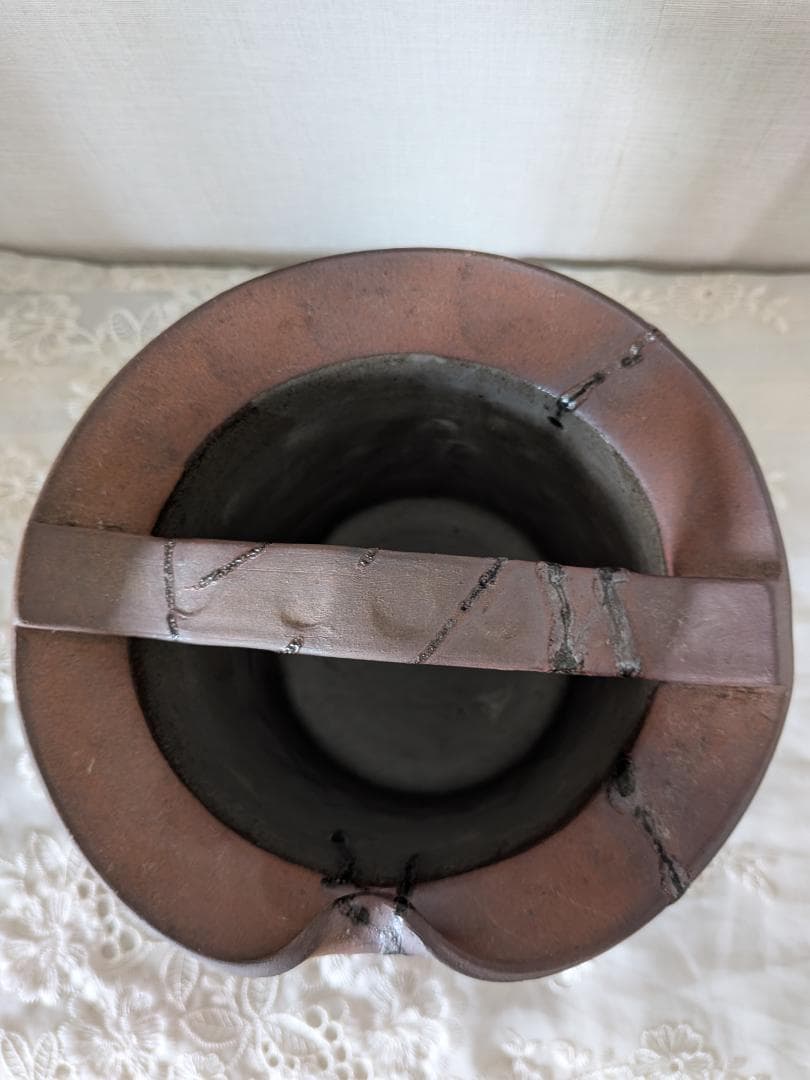 山村御流 赤膚素焼き 尾西楽斎