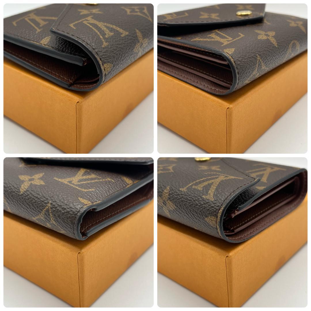 【美品】　ルイヴィトン　モノグラム　ポルトフォイユヴィクトリーヌ　箱保存袋