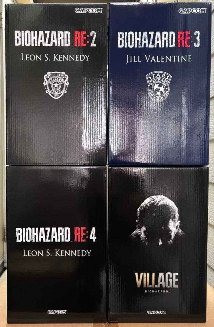 【未開封新品】バイオハザード フィギュア4個セット