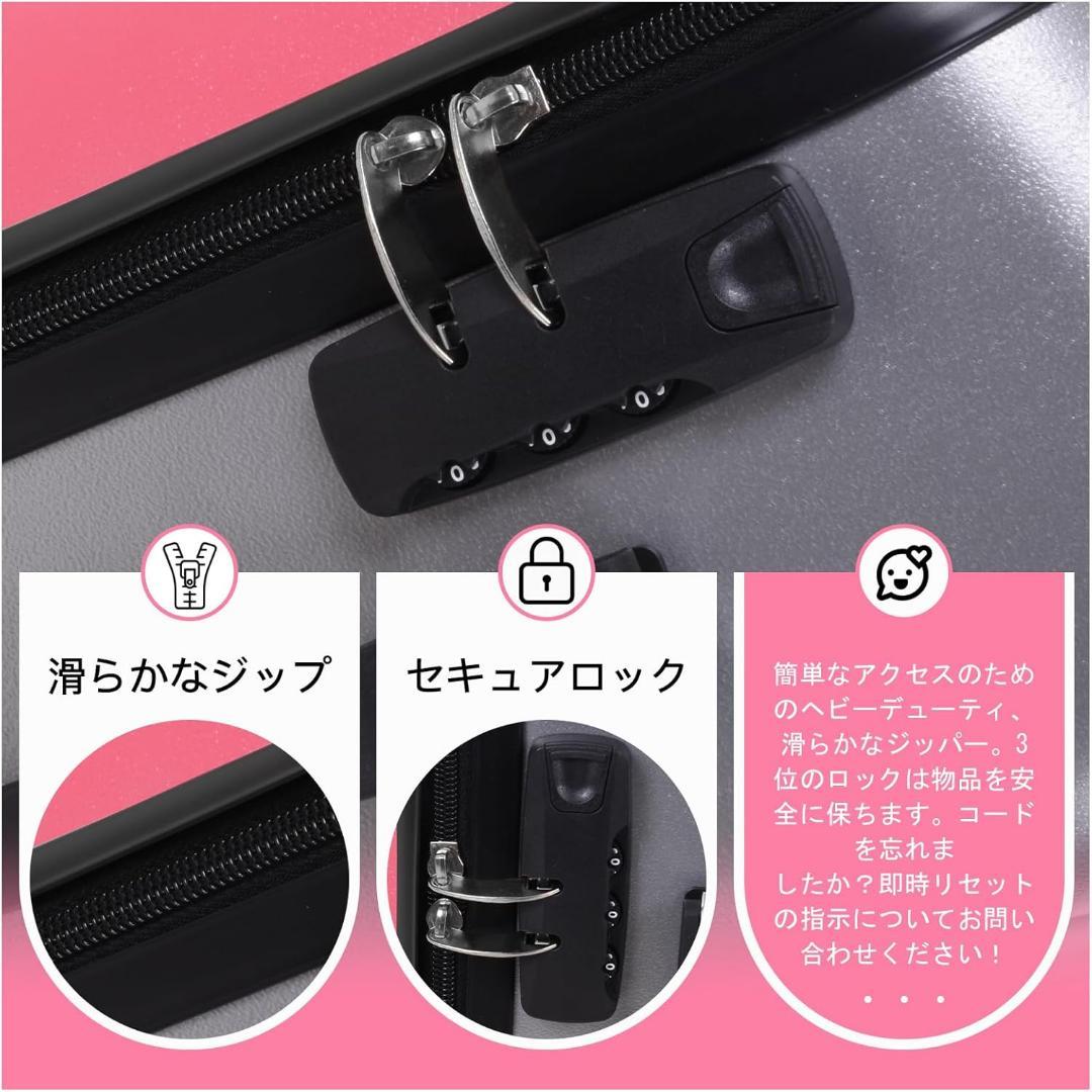 子供用スーツケース 乗れる 3WAY キッズ キャリーケース ピンク