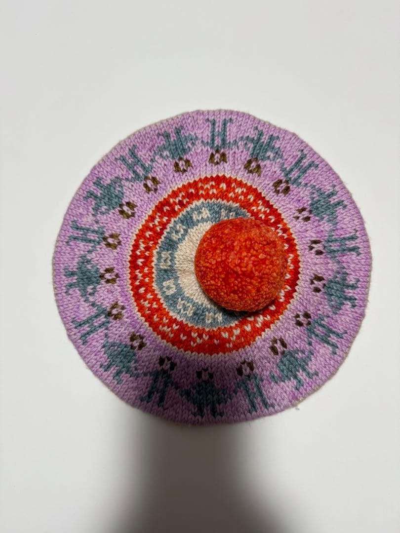 apolina misha and puff コラボ　ベレー帽　ニット帽　2