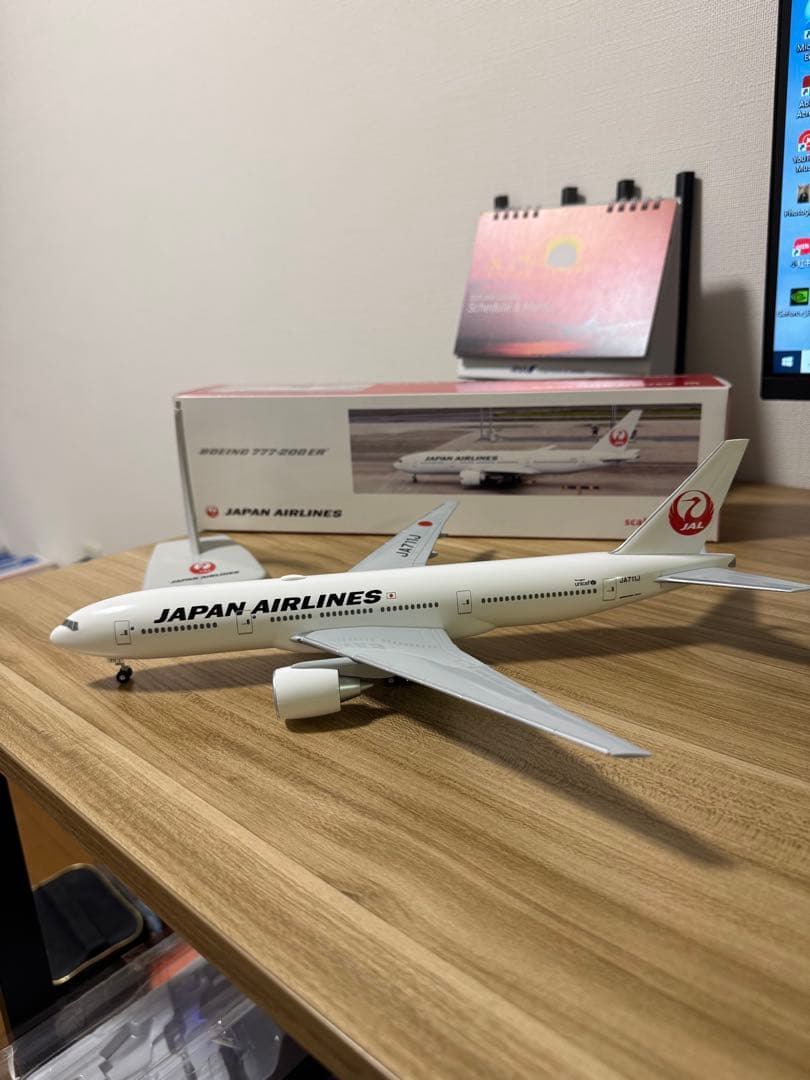 JAL B777-200ER JA711J 1/200モデル