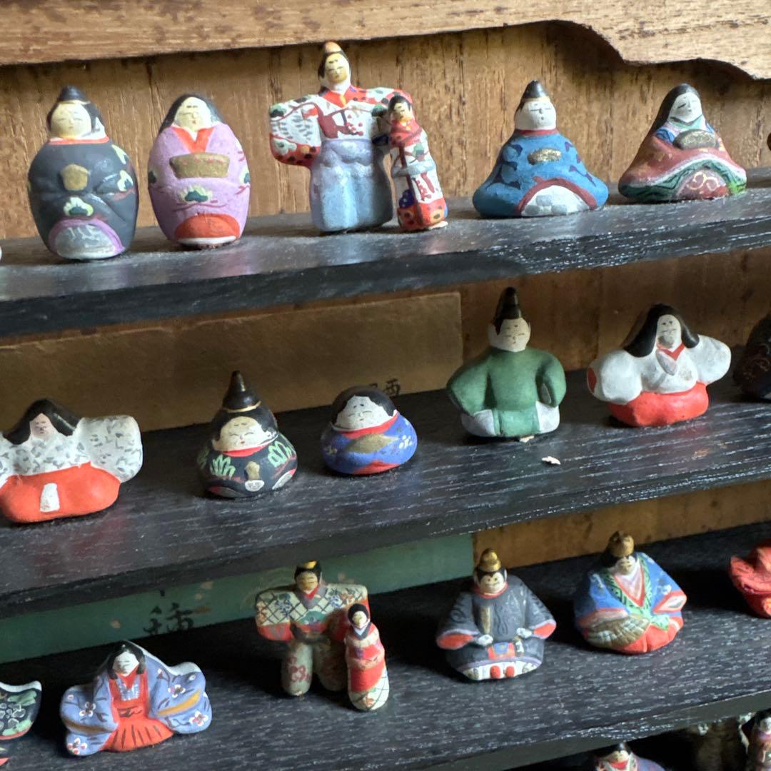 古今　雛　三十種　土人形　西沢笛畒　豆雛人形　郷土玩具　工芸品
