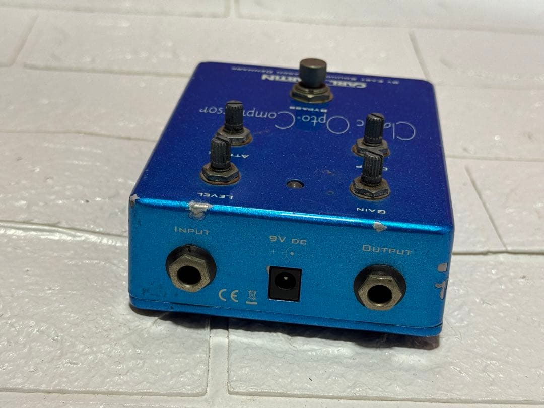 Carl Martin Classic Opto-Compressor 動作品