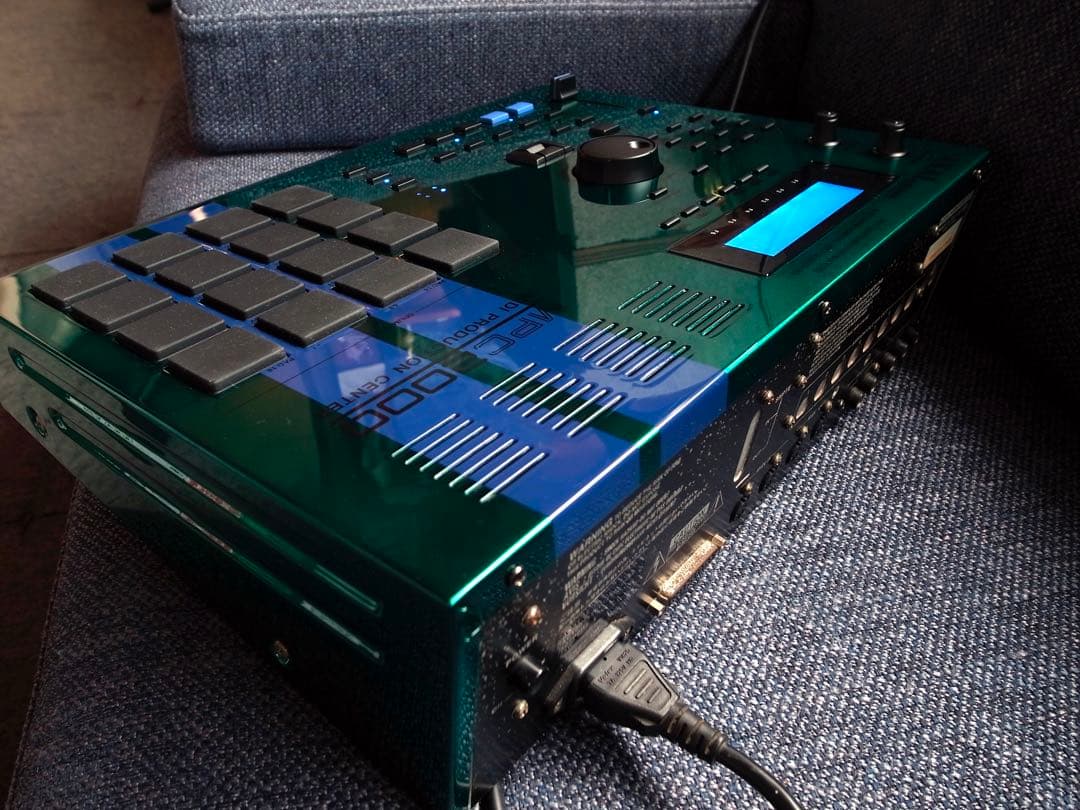 AKAI MPC2000 カスタムペイント フルリペア完動品LED交換 液晶新品