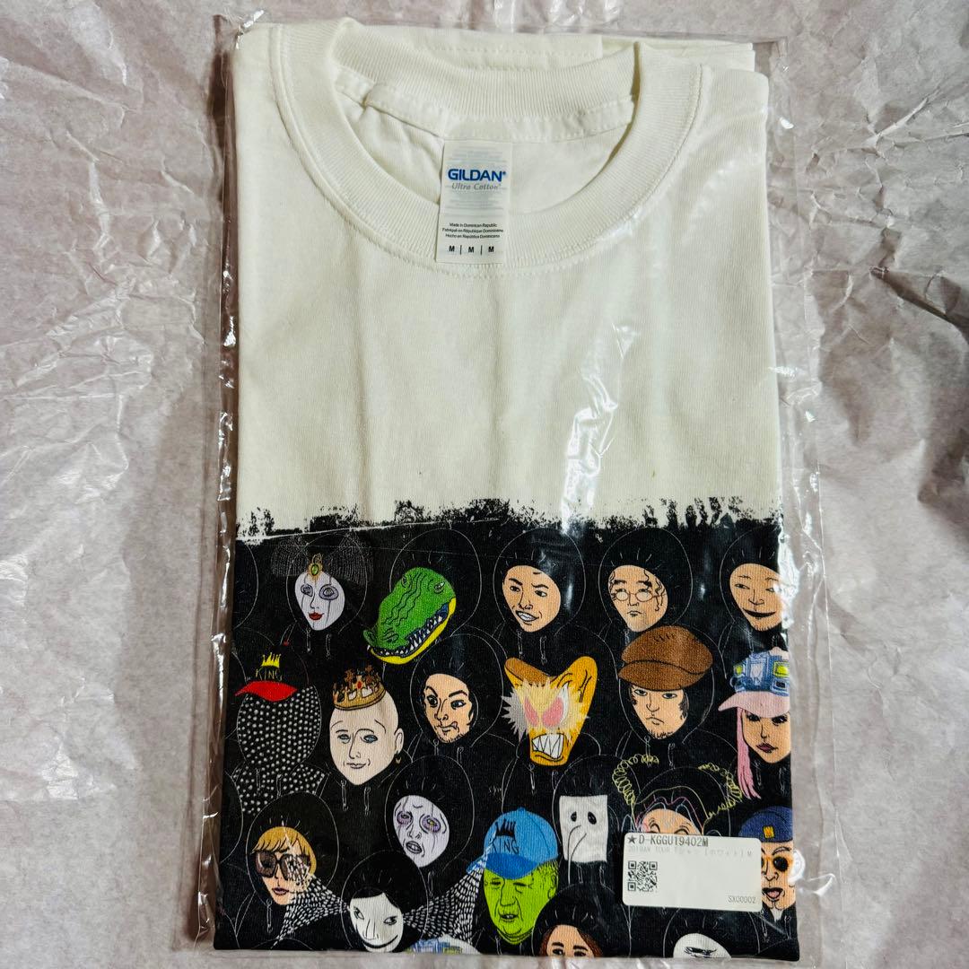 King Gnu 2019AW TOUR Tシャツ ホワイト M ※難あり