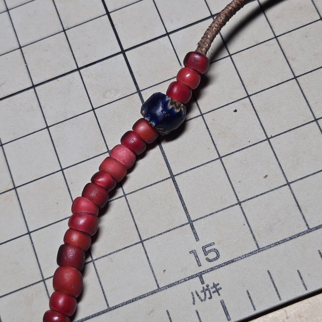 小粒　雰囲気抜群　７層シェブロンビーズ　goro's等のカスタムに　13