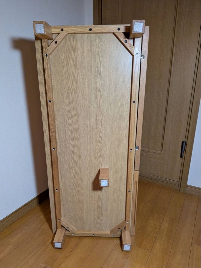 ■送料込■無印良品 木製テレビボード オーク材 収納棚 TV台木製家具 廃盤