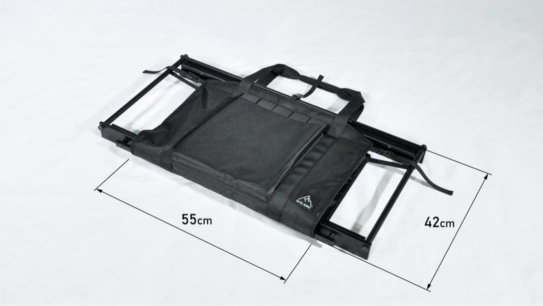 【新品・未使用】RATELWORKS ウッドパネルテーブル＆キャリーバック