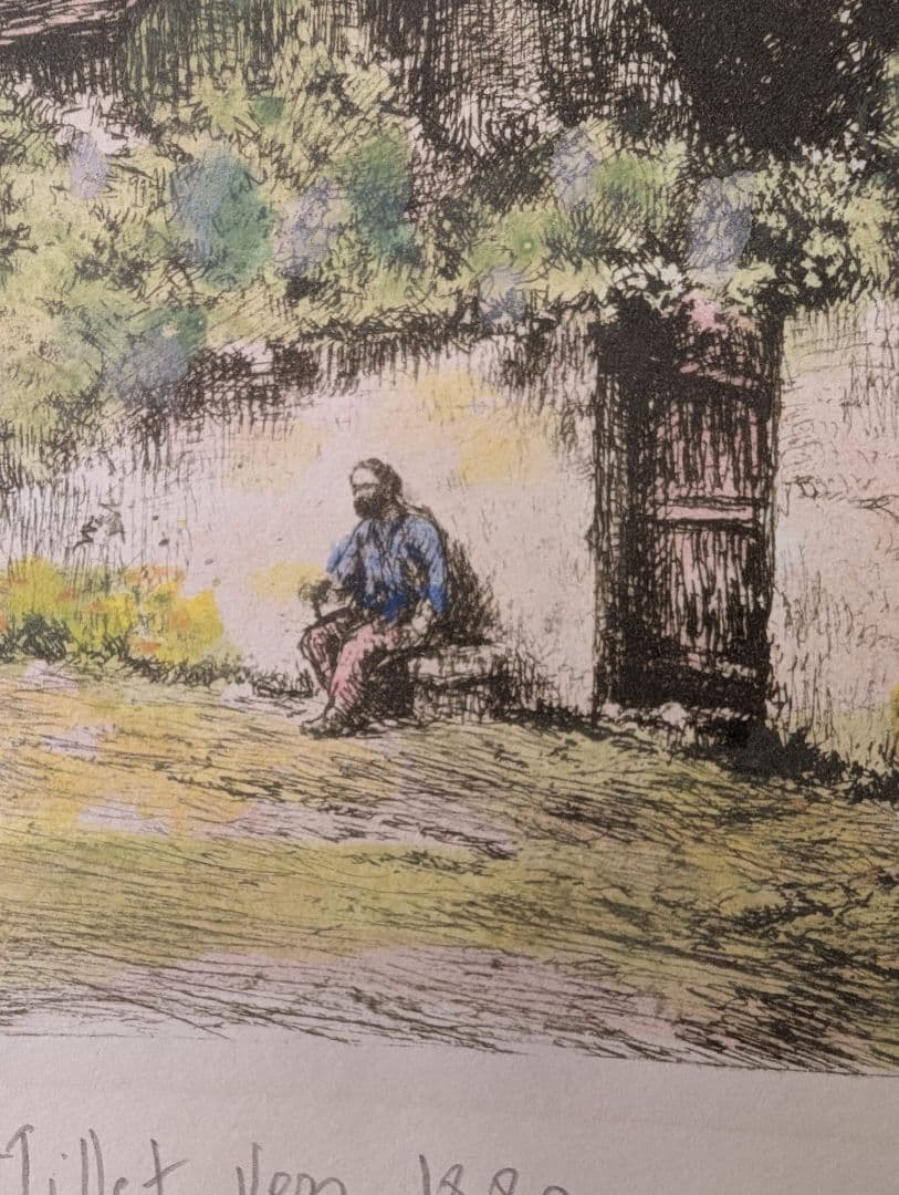 F. JACQUES フランス田舎風景