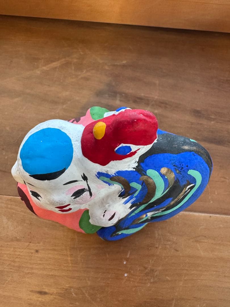 廃絶 香泉人形 『鶏抱き童子』郷土玩具 民藝 伝統文化 芸術 高知 滋賀