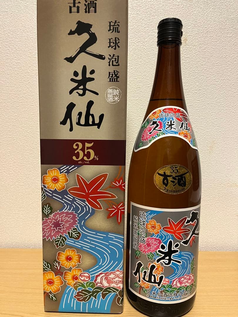 琉球泡盛　古酒　久米仙　35%　1800ml