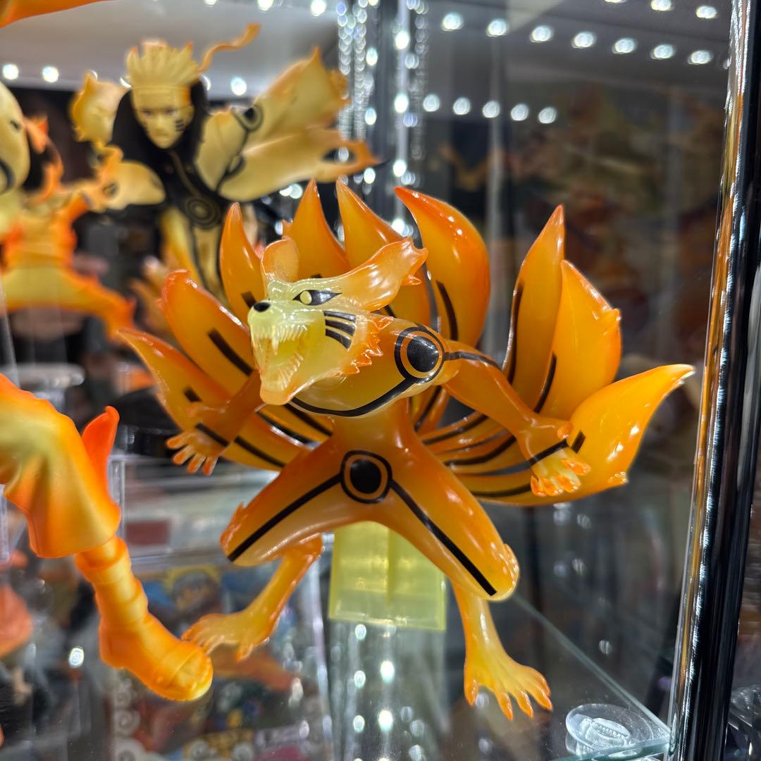 NARUTO ナルト ミナト　クラマ　フィギュア 8体セット+複製原画付き