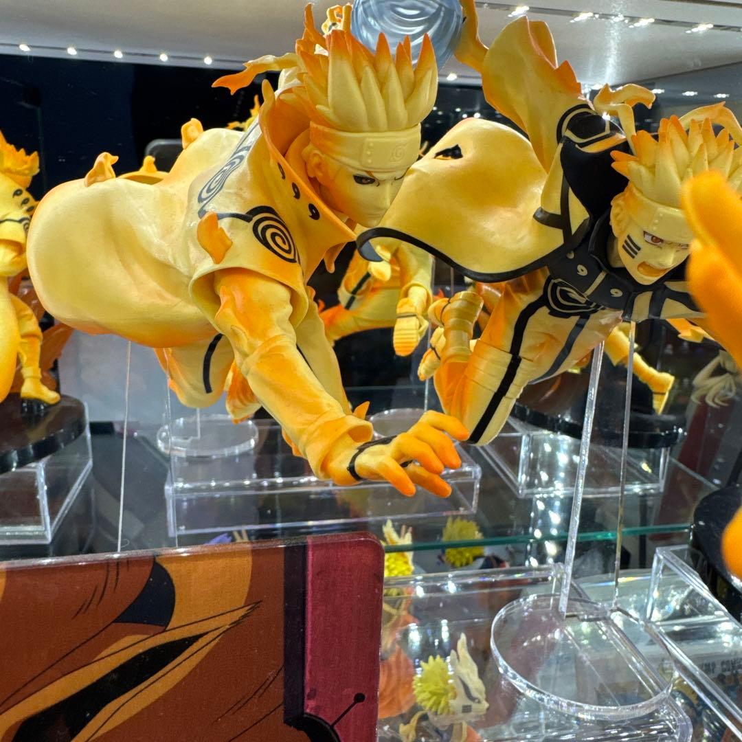 NARUTO ナルト ミナト　クラマ　フィギュア 8体セット+複製原画付き