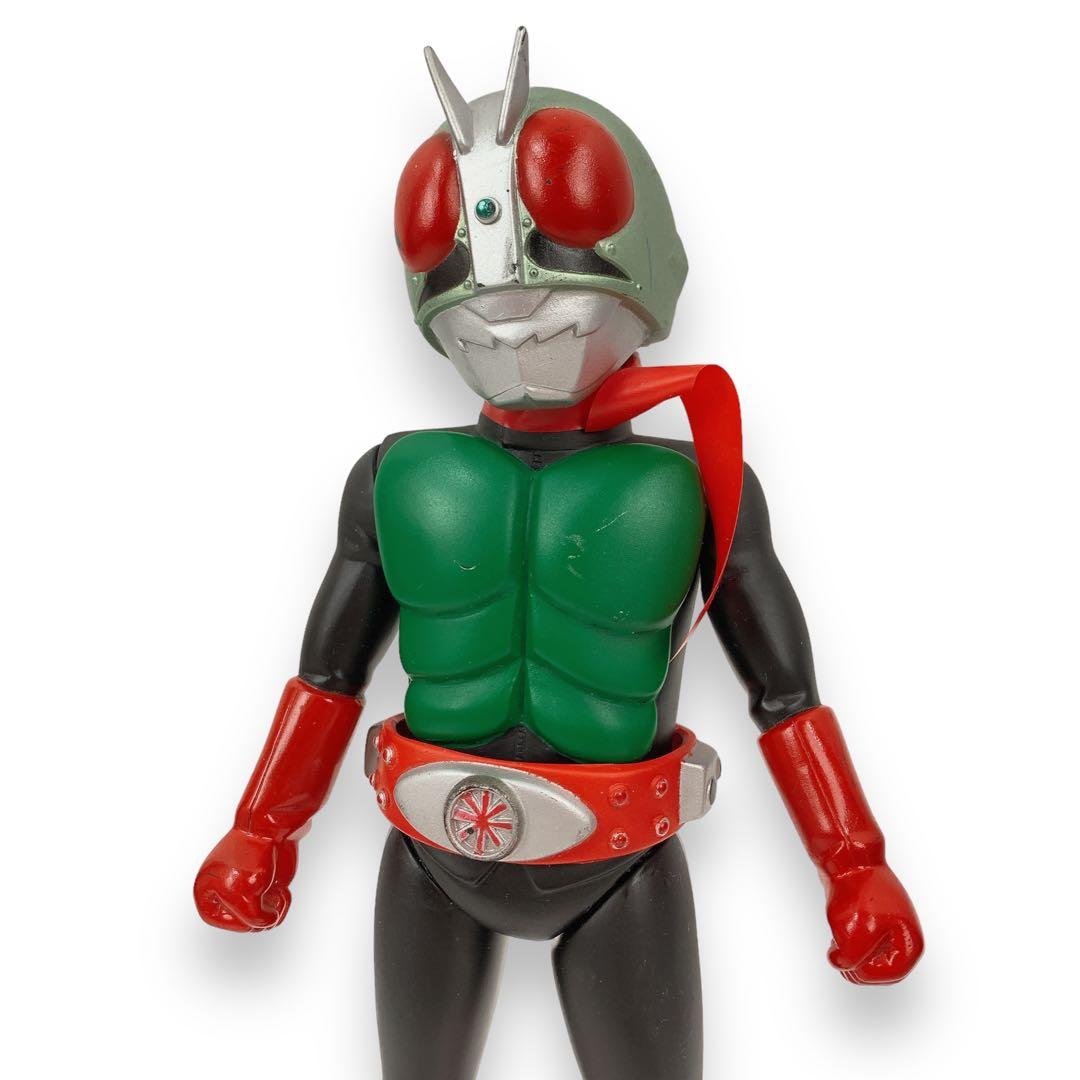 大野剣友会 アクションフィギュア 岡田勝 仮面ライダー新2号 ソフビ 面取れ