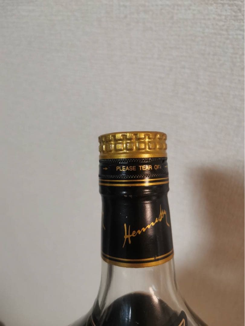 【未開封】Hennessy XO コニャック 金キャップ　ギフトボックス付き