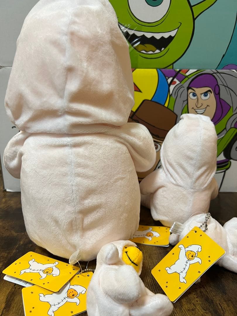 星のプーさん　きらきら星　ぬいぐるみ　プラッシュチェーン　マスコット　4点セット