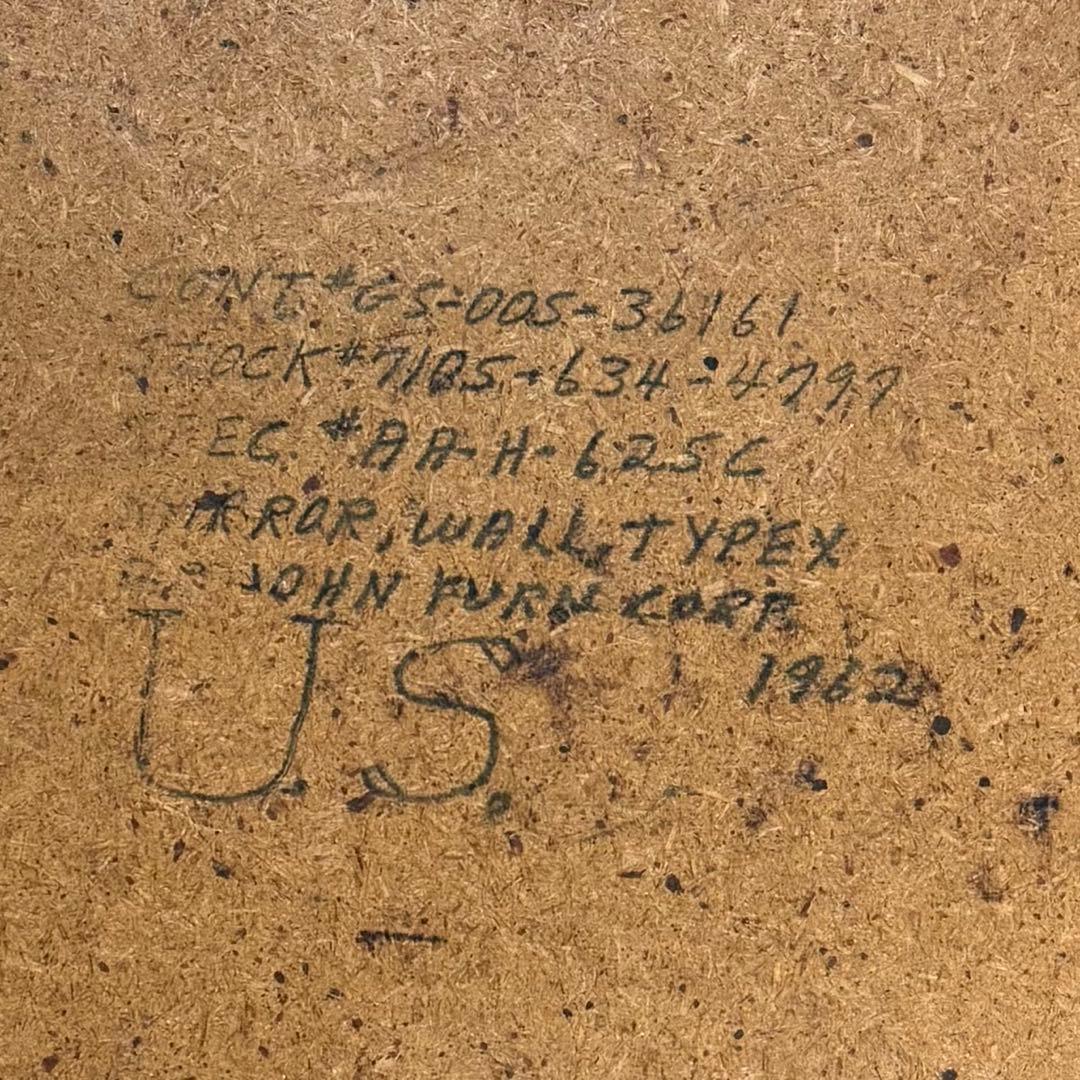 SNT1377 1960年代 US ARMY ヴィンテージ ウォールミラー