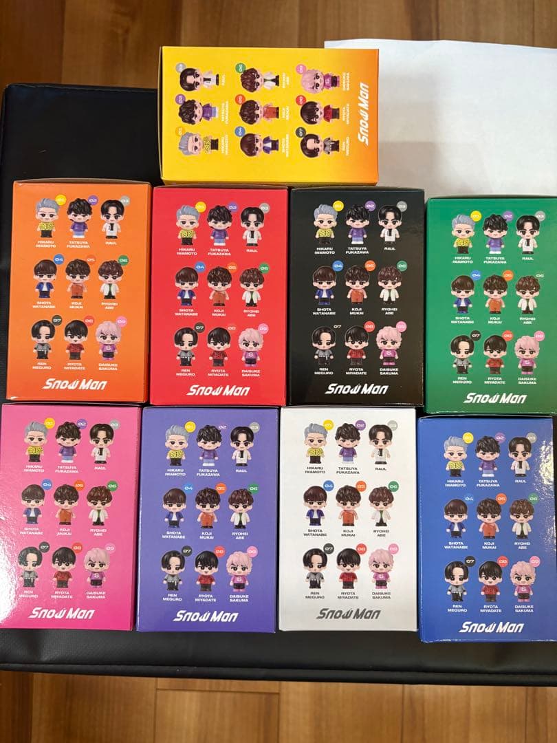 新品　未開封　Man　すのチルソフビ コンプリートセット　9人