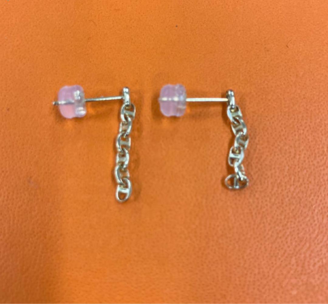 R*中様 価格変更！新品未使用 18金 シェーヌデザインピアス mal. レレレ