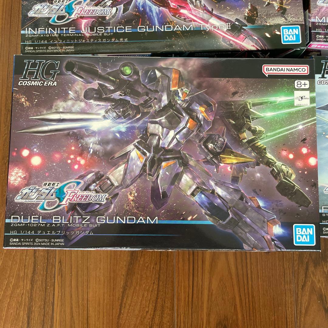 HG ガンプラ 4点セット　ガンダムSEED ガンダムSEED フリーダム
