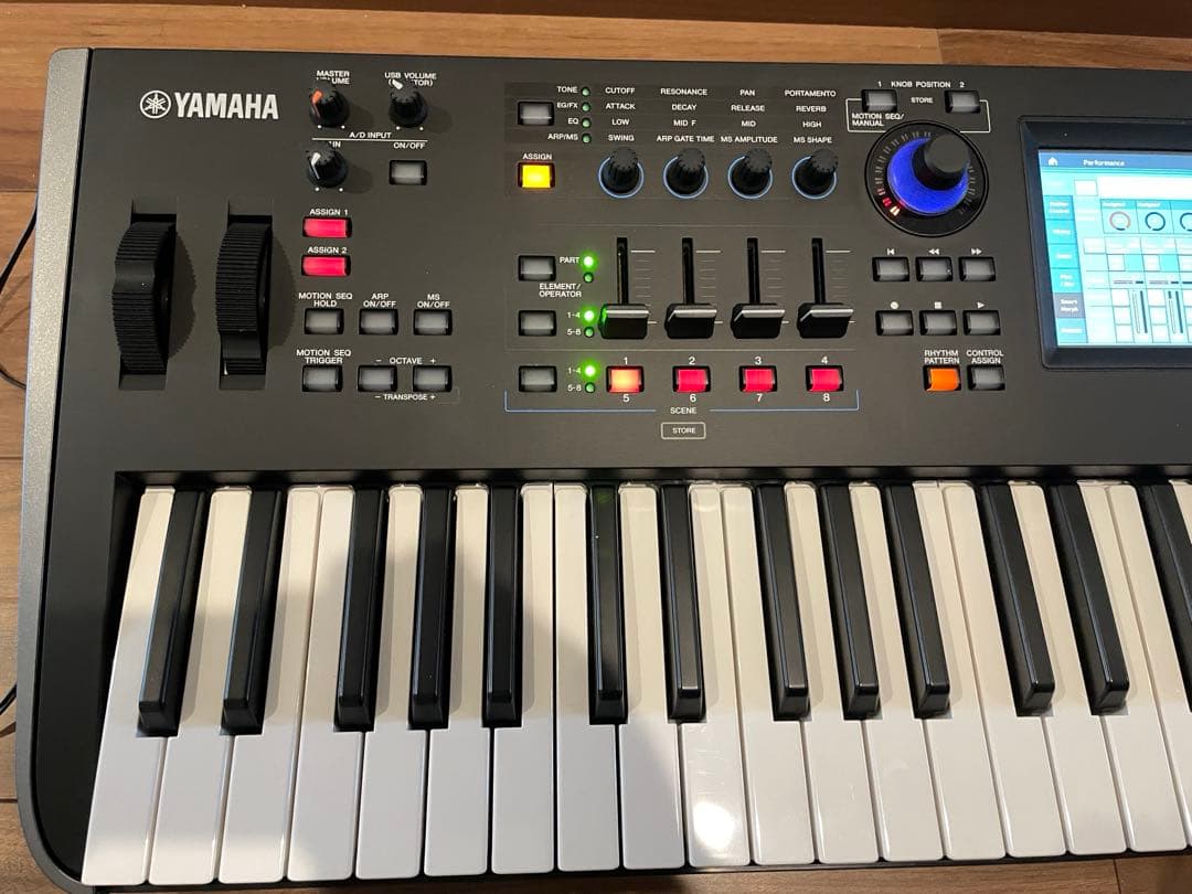 鍵盤楽器 YAMAHA MODX6