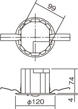 NNFB91605C　 ２個セット
