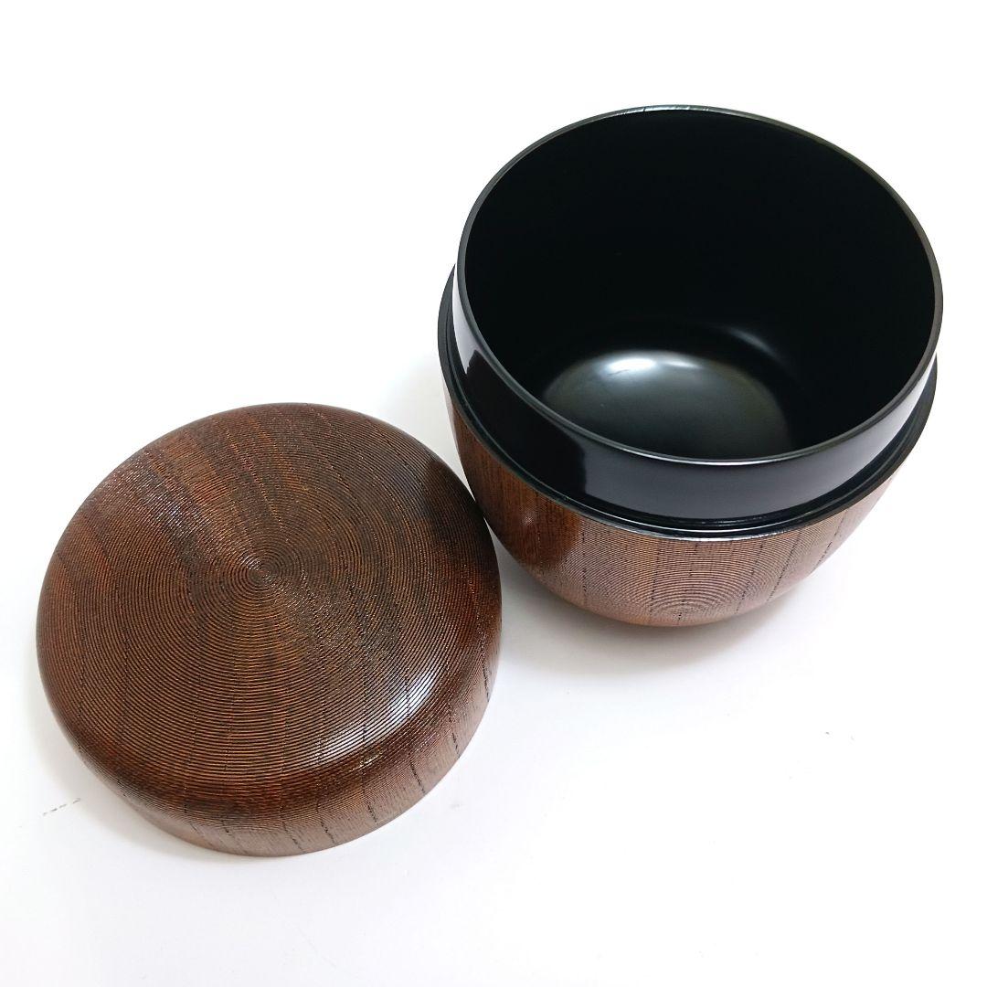 Y3115-9 茶道具 岡本漆園 桜紅葉絵 金蒔絵 棗 共箱　YY