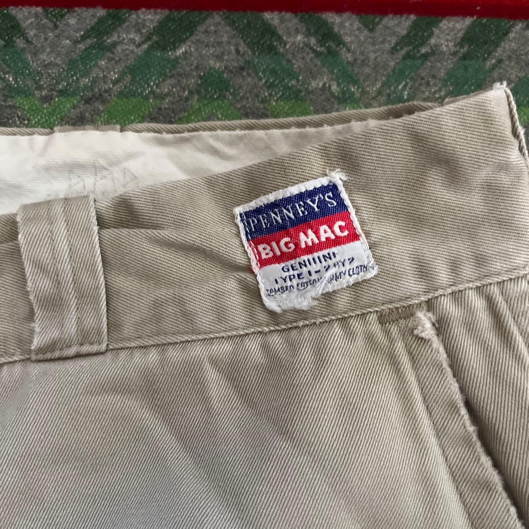 50s BIGMAC チノパン ワークパンツ ペニーズ ヴィンテージ 60s