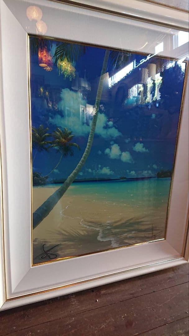 最終値下げ　ジョンアルホーグ　パームパラダイス　ダイヤ2個　ハワイ　海