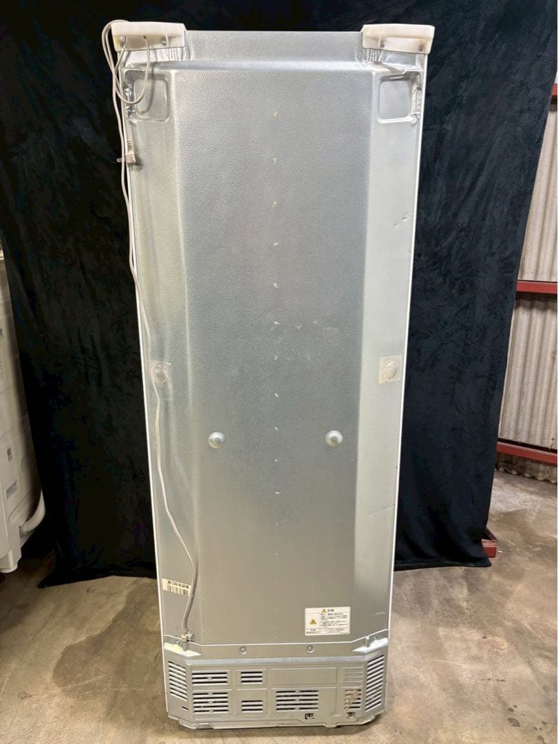 三菱 冷蔵庫 MR-C34A-W 2017年製 335L 右開き