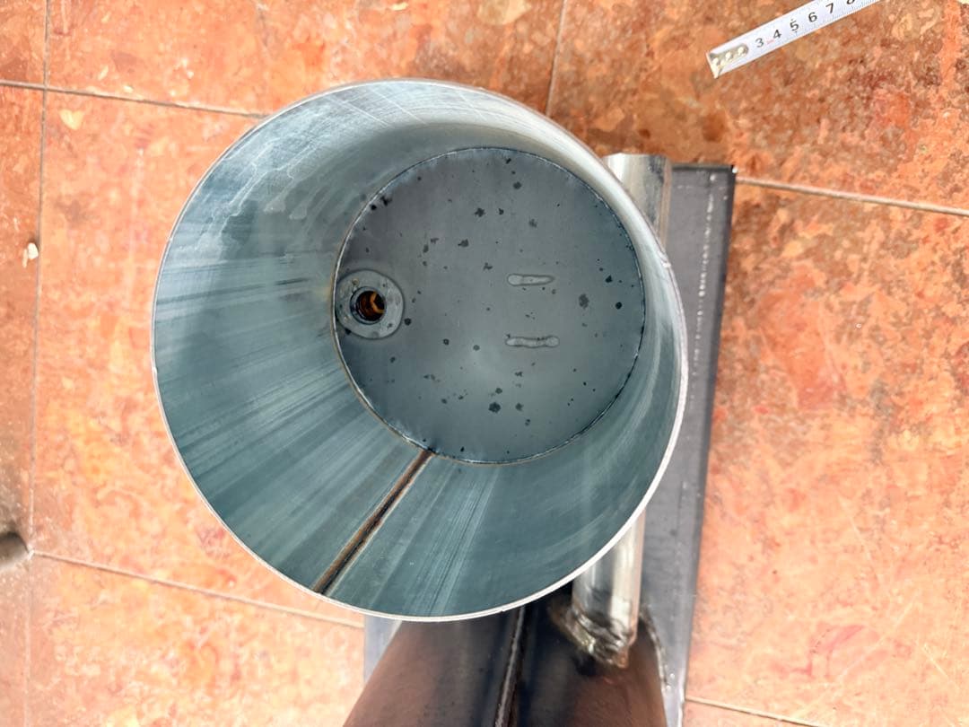 廃油ストーブ　耐熱塗装無し　送風機付き