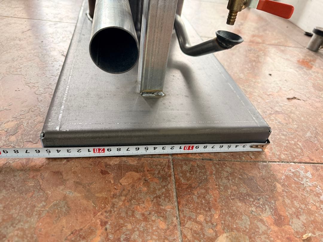 廃油ストーブ　耐熱塗装無し　送風機付き