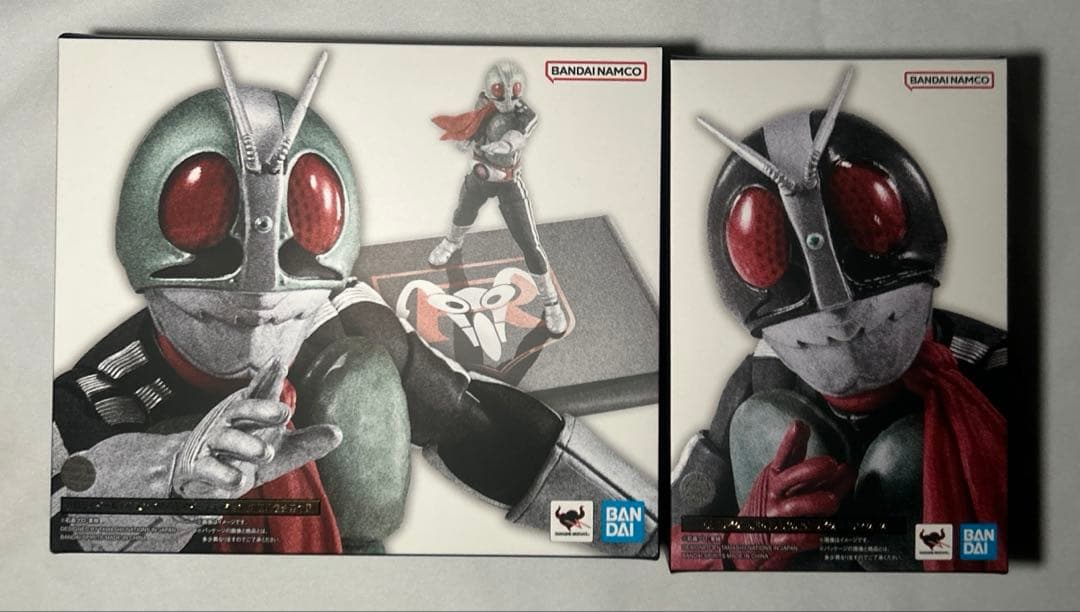 新品未開封 S.H.Figuarts 真骨彫製法 仮面ライダー　新1号&新2号