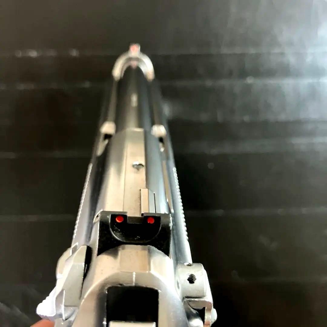 WAベレッタM92FSガスガンアイノックスパーフェクトバージョンABS樹脂美品