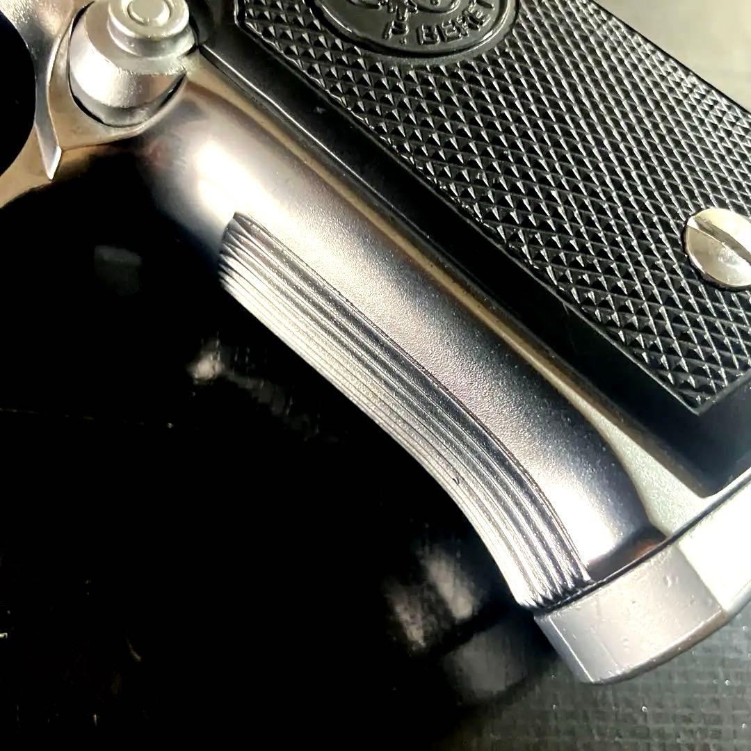 WAベレッタM92FSガスガンアイノックスパーフェクトバージョンABS樹脂美品