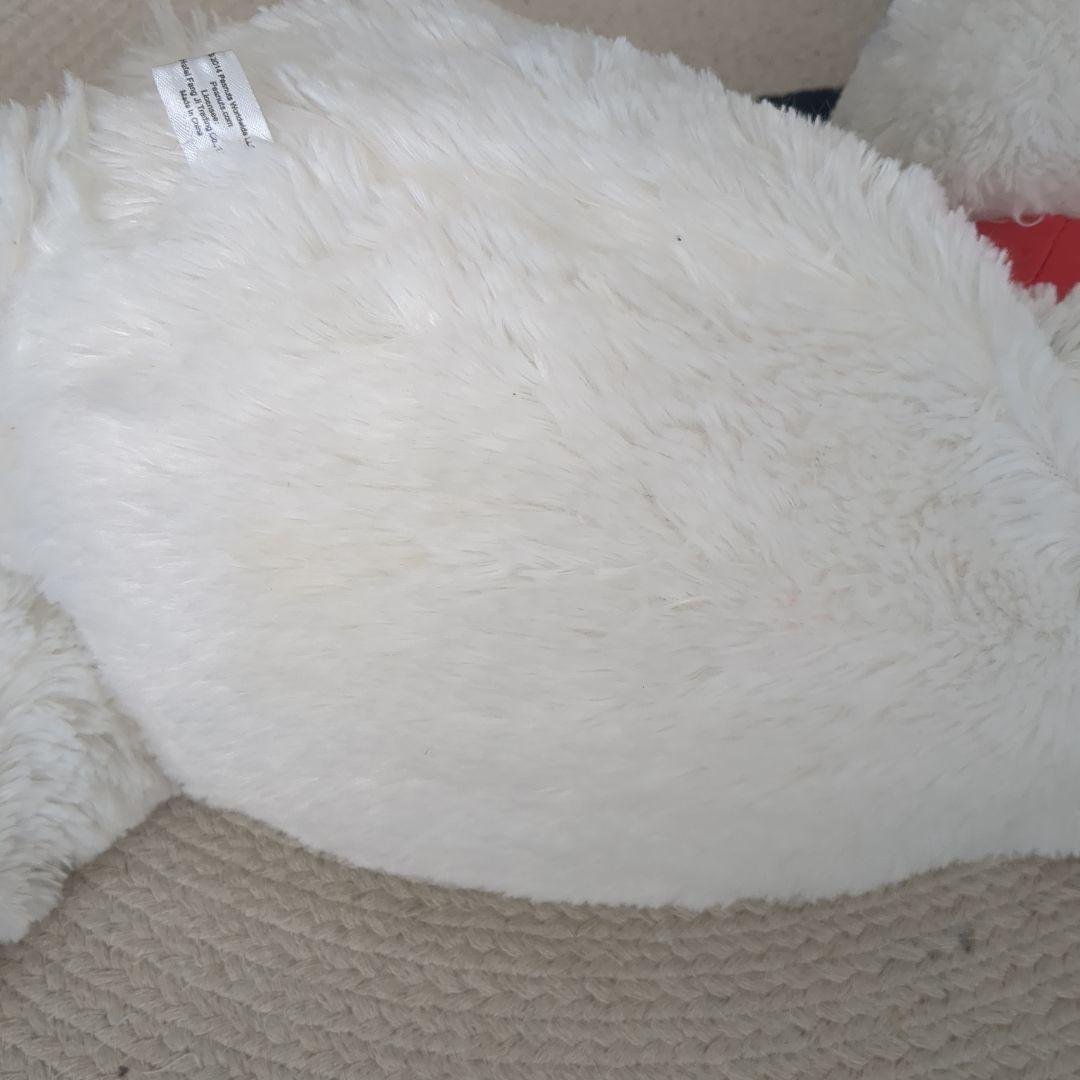 【SNOOPY オラフ】特大サイズ犬のぬいぐるみ 青い帽子付き全長約64cm