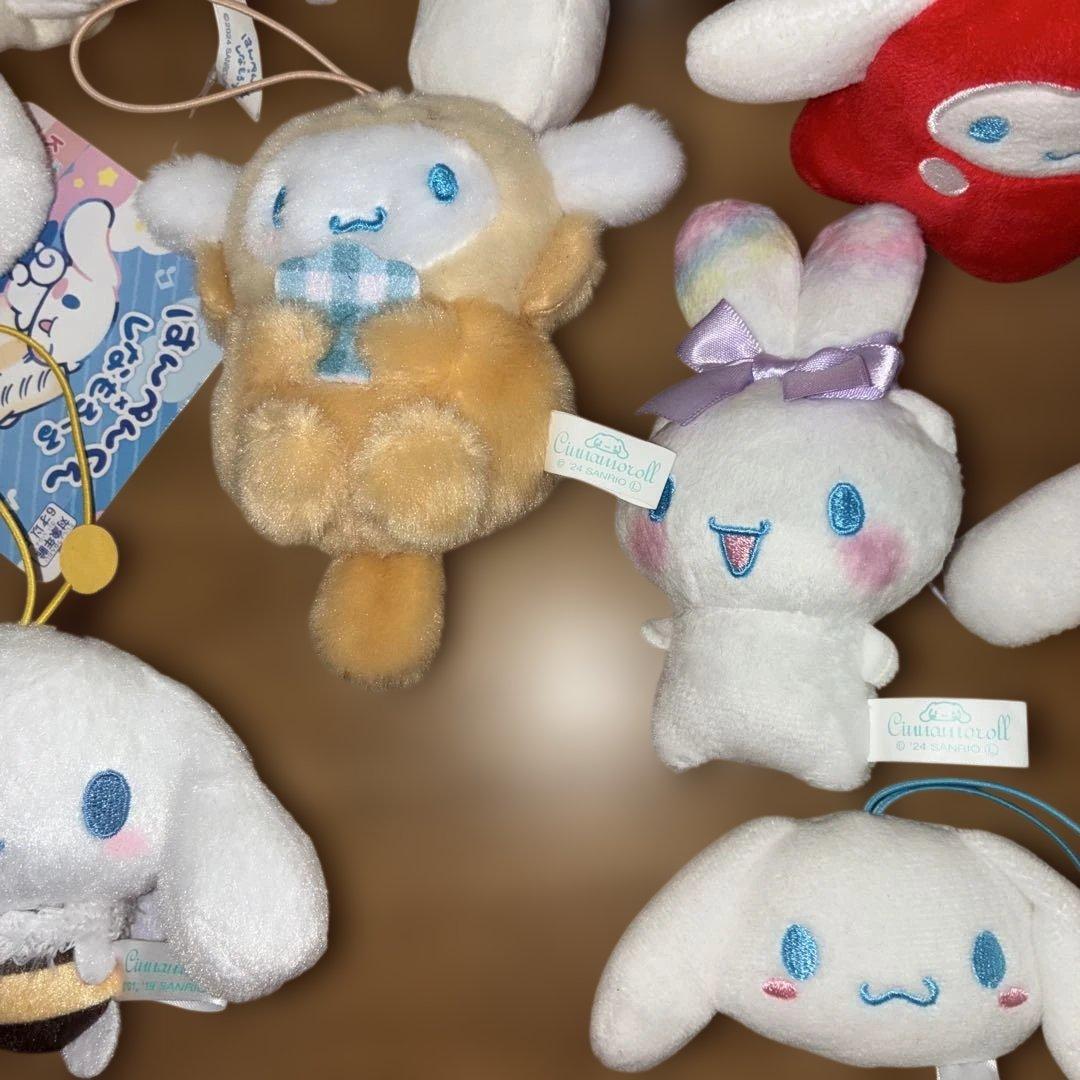 シナモロール不思議の国のぬいぐるみ、お世話セット、グッズ20点セット