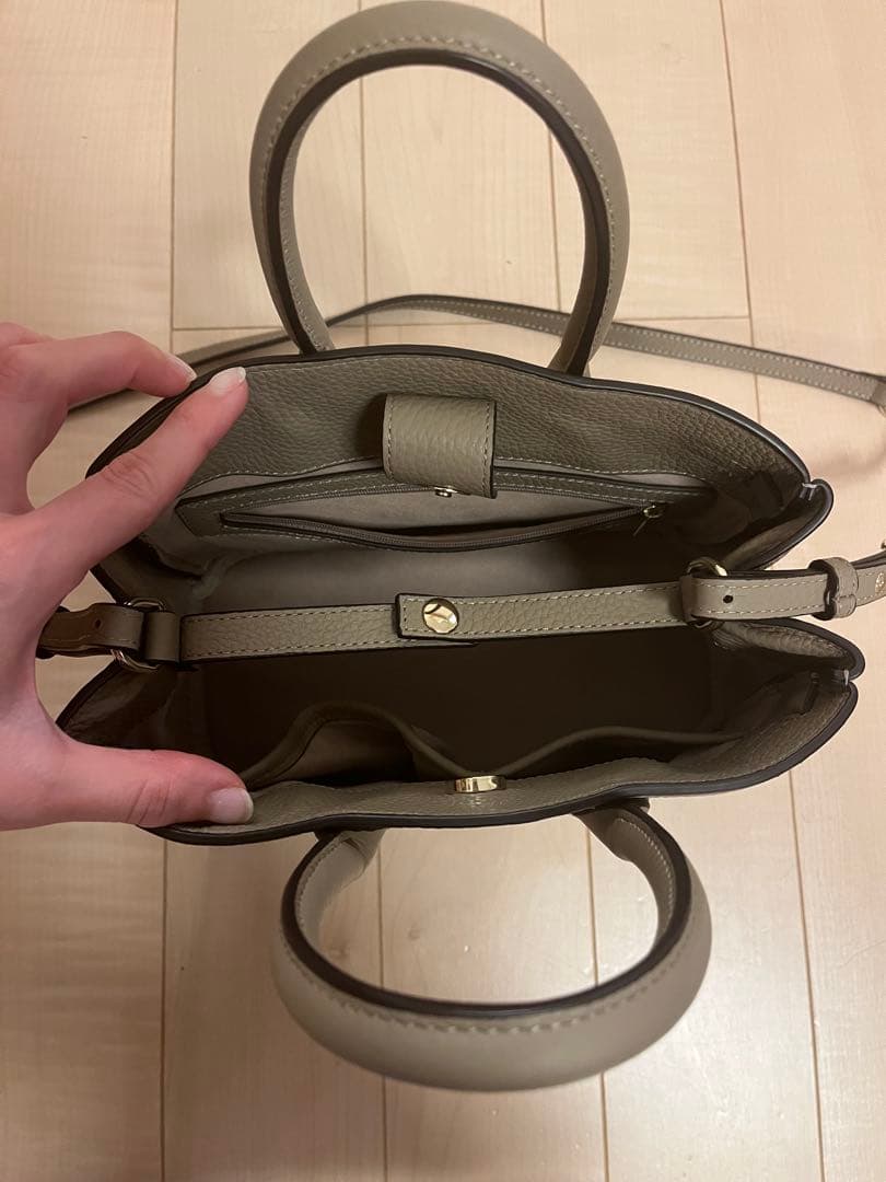 ※桜 HAYNI ヘイニ　ショルダーバッグ　グレージュ