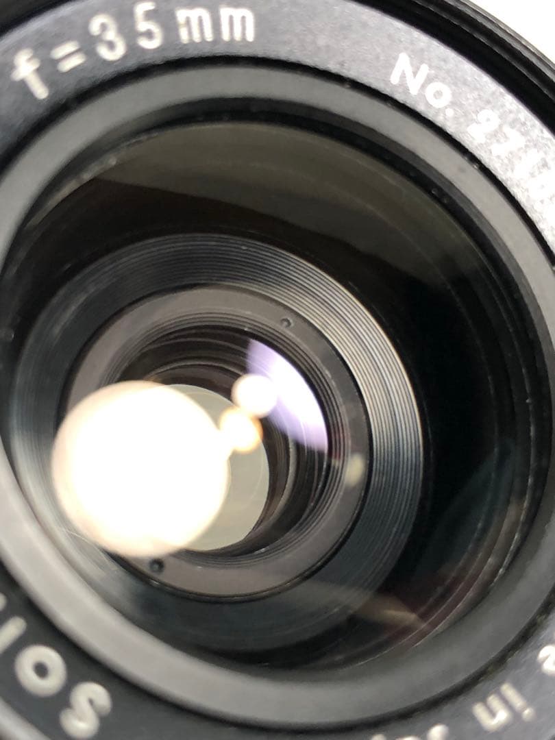 soligor 35mm f2.8 m42マウント