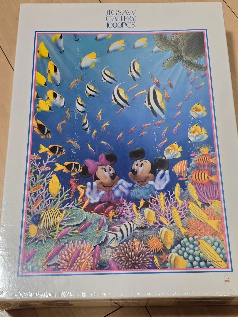 デートは水族館　ジグソーパズル　1000ピース　ディズニー　テンヨー　新品未開封