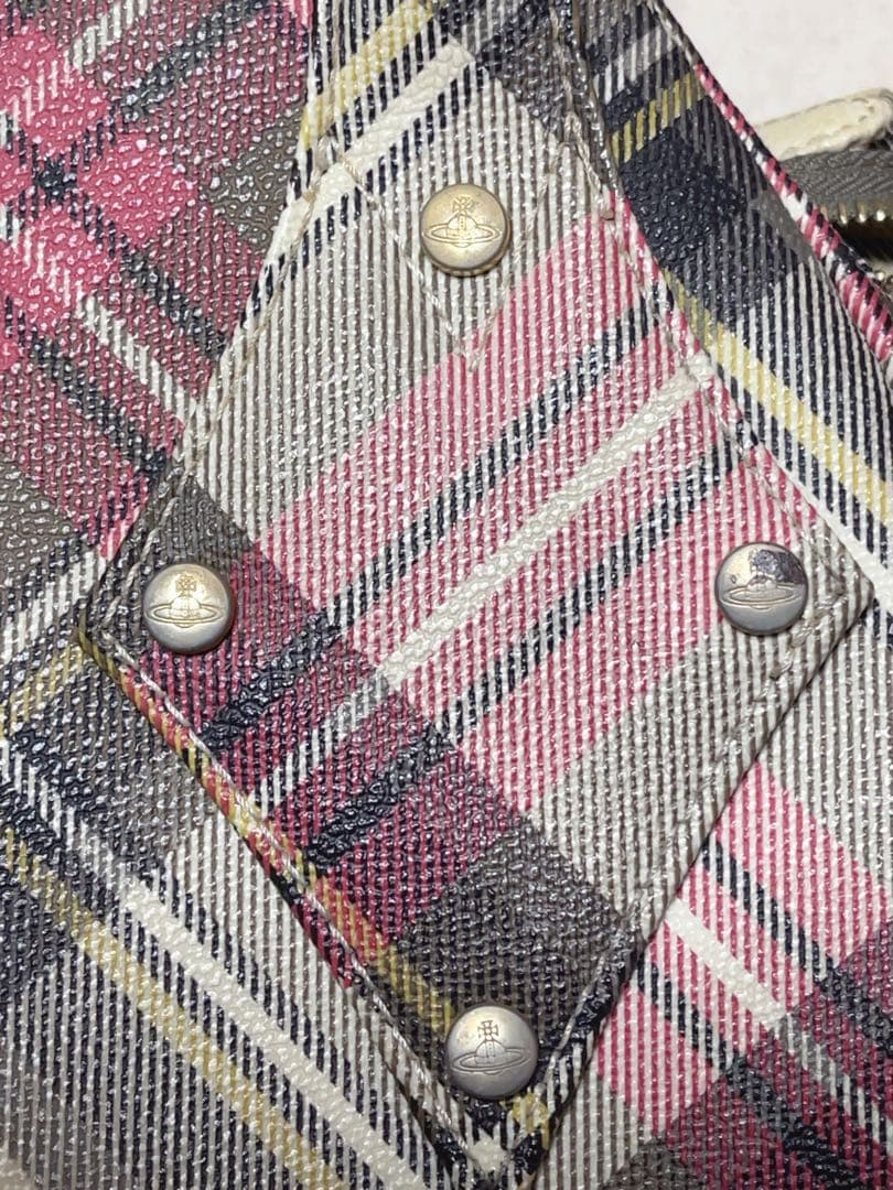 Vivienne Westwoodタータンチェック柄 ヤスミンバッグ