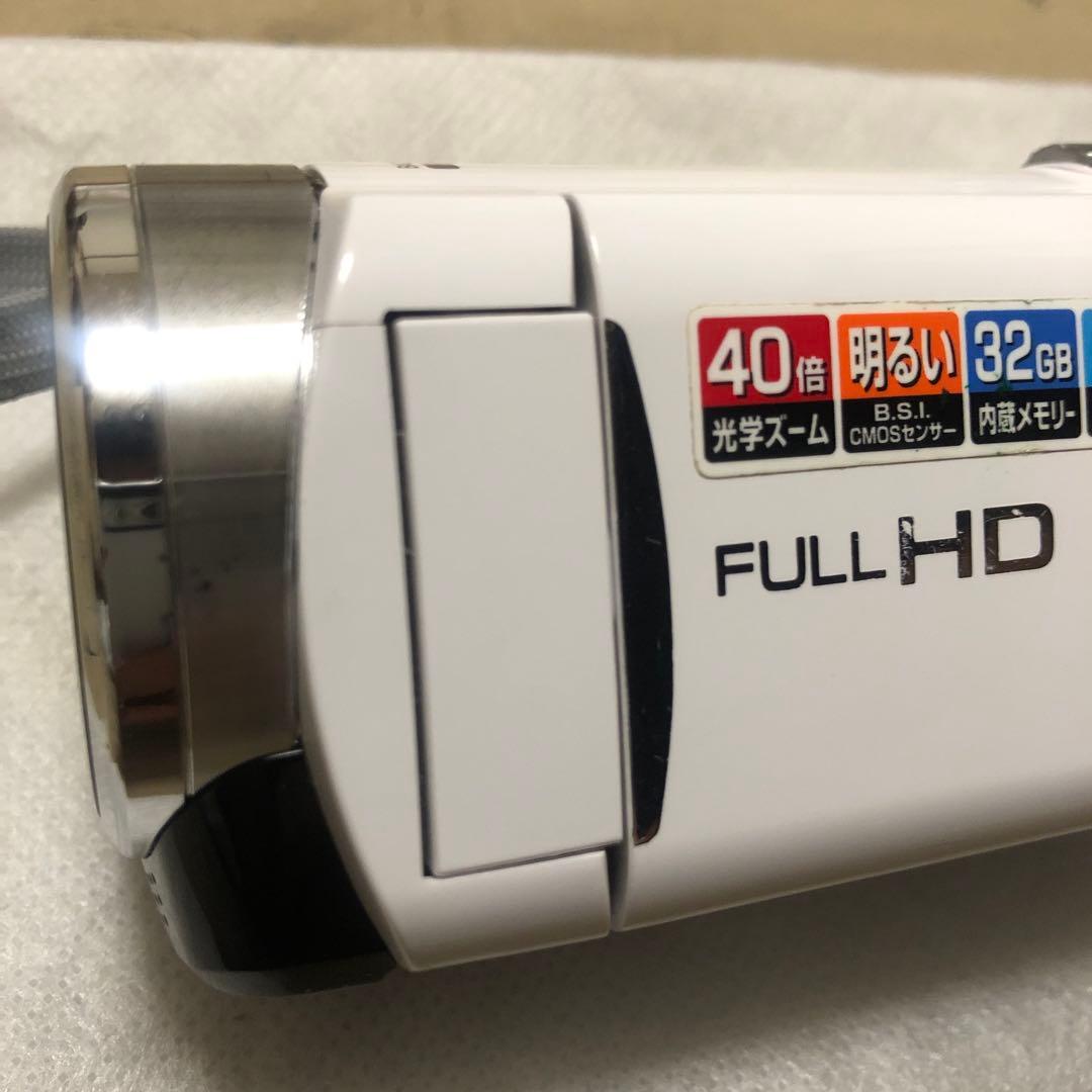 美品 JVC Everio GZ-E265 バッテリー2個付 ビデオカメラ