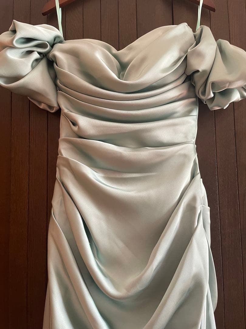 THE URBAN BLANCHE カラーマーメイドドレス グリーン