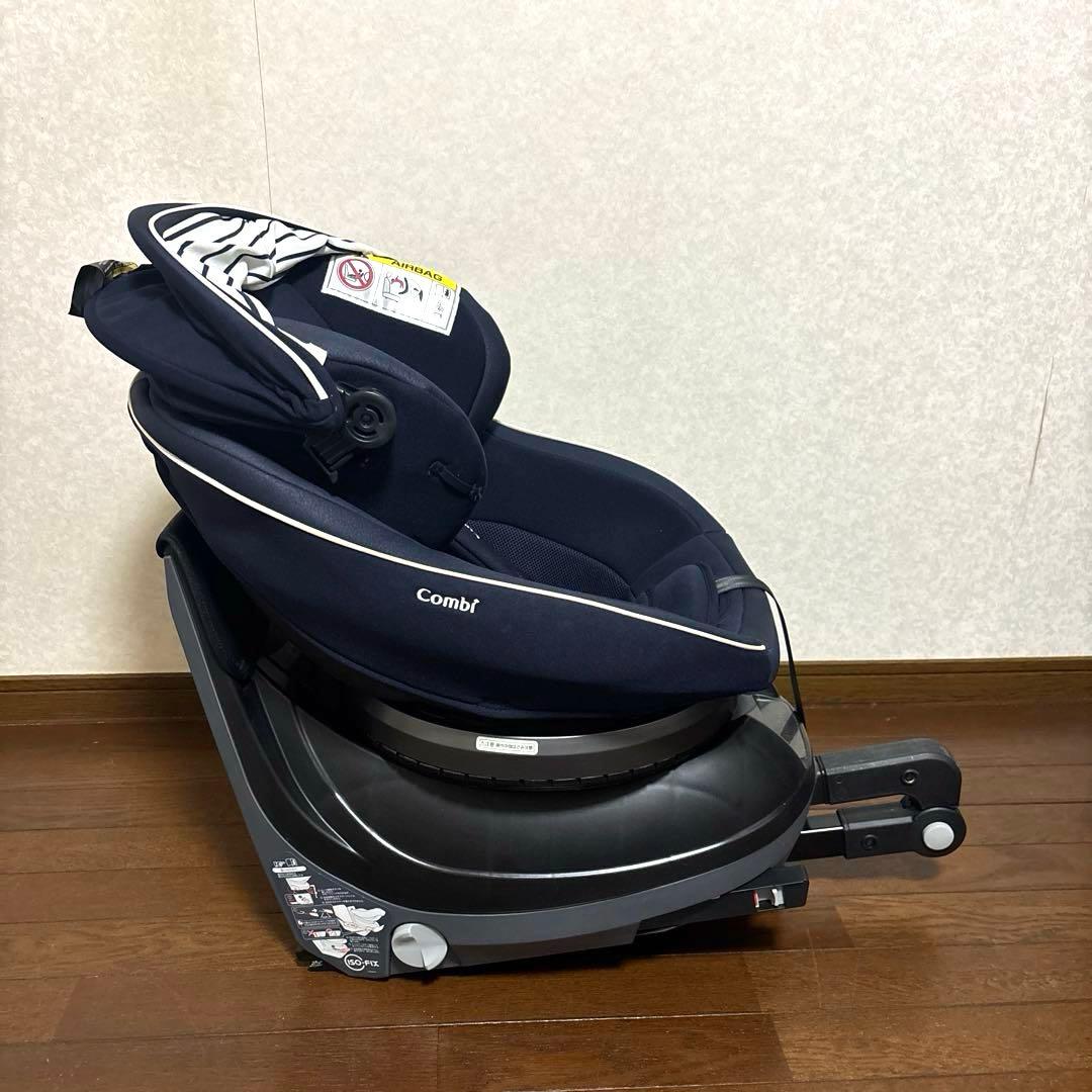 【良品】Combi クルムーヴスマート ISOFIX JJ-600 ネイビー