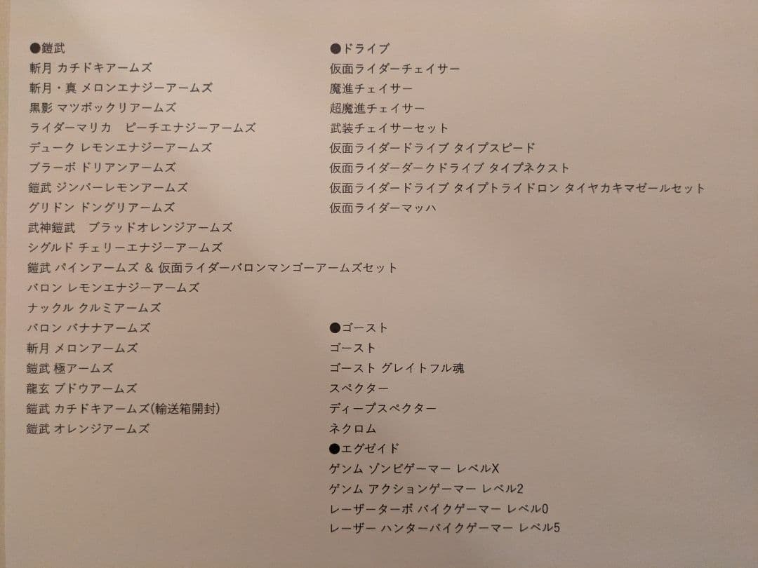 SHFiguarts 仮面ライダー フィギュア 150体武器エフェクト６種　新品