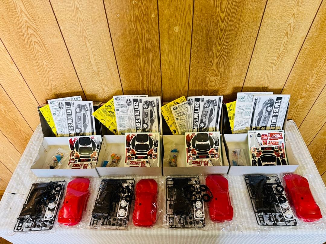 ラジ四駆シリーズ No.10 ZENT トムス スープラ 車両キット 未組立