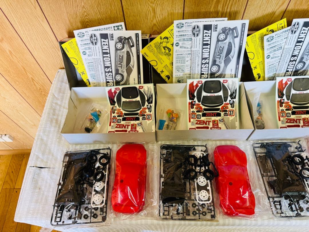 ラジ四駆シリーズ No.10 ZENT トムス スープラ 車両キット 未組立